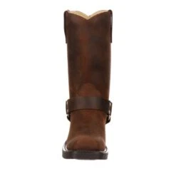 Durango Mens Square Toe Brown Harness Boots 13 Durango Mens Square Toe Brown Harness Boots -Vevo Shop TE026226 4