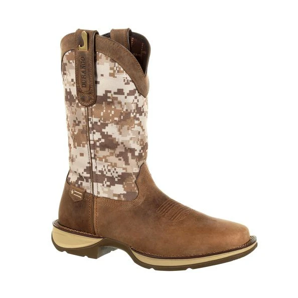 Rebel Durango Mens Desert Camo Sq Toe Boots 5 Rebel Durango Mens Desert Camo Sq Toe Boots - Image 3