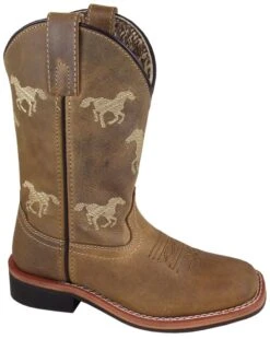 Smoky Mountain Childrens Brown Rancher Boots