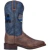 Dan Post Mens 11in Thin Blue Line Sq Boots -Vevo Shop TE026942 P