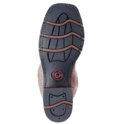 Laredo Ladies Anita Square Toe Tan Boots -Vevo Shop TE027122 bottom