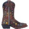 Dan Post Kids Starlett Sq Toe Brown Boots -Vevo Shop TE027135 P