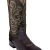 Ferrini Mens French Calf Sq Toe Choc Boots 2 Ferrini Mens French Calf Sq Toe Choc Boots -Vevo Shop TE027754