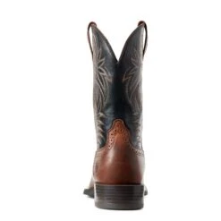 Ariat Mens Sport Western Sq Cog/Blk Boots 9 Ariat Mens Sport Western Sq Cog/Blk Boots -Vevo Shop TE029618 02