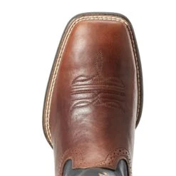 Ariat Mens Sport Western Sq Cog/Blk Boots 10 Ariat Mens Sport Western Sq Cog/Blk Boots -Vevo Shop TE029618 03