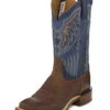 Tony Lama Ladies Square Toe Dava Tan Boots -Vevo Shop TE030779