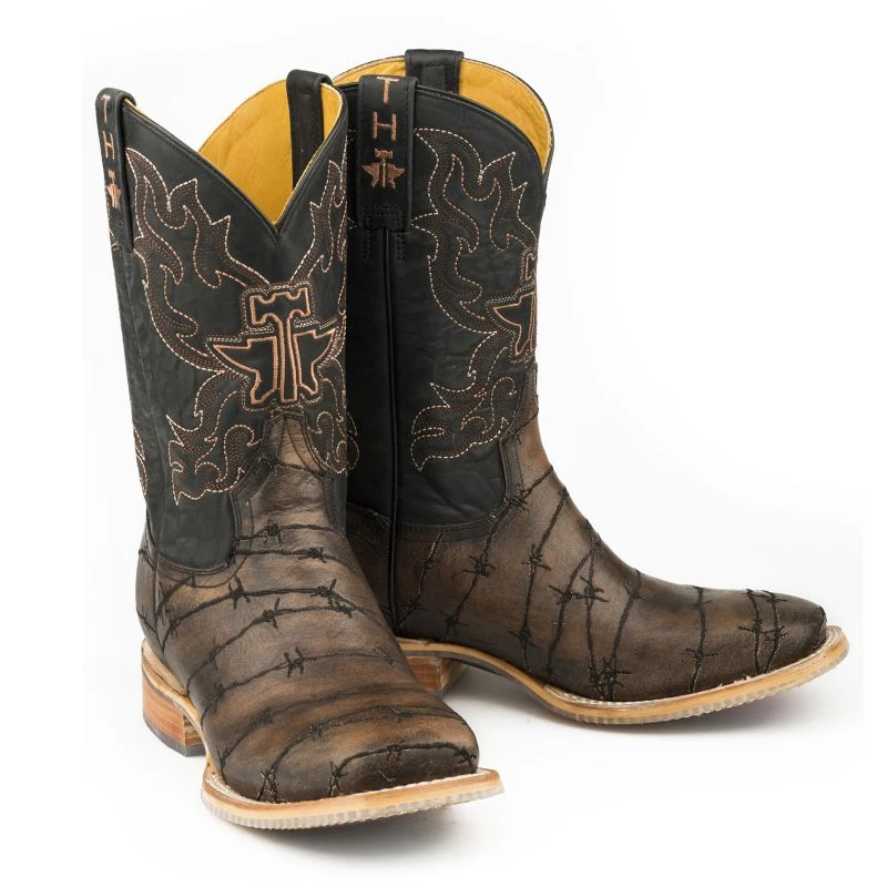 Tin Haul Mens Square Toe Keep Out Boots 3 Tin Haul Mens Square Toe Keep Out Boots