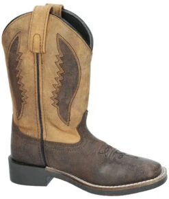 Smoky Mountain Youth Ranger Brown/Tan Boots