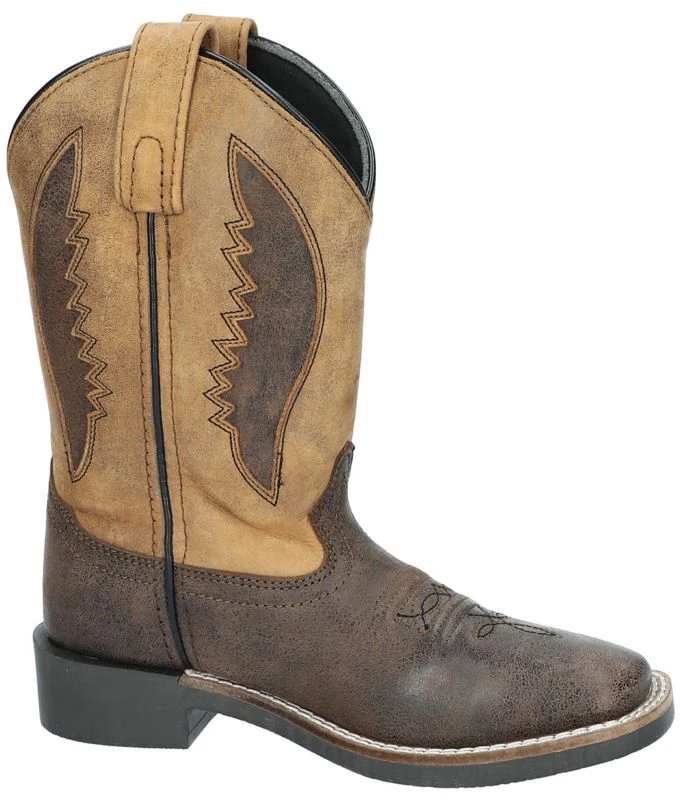 Smoky Mountain Youth Ranger Brown/Tan Boots 3 Smoky Mountain Youth Ranger Brown/Tan Boots