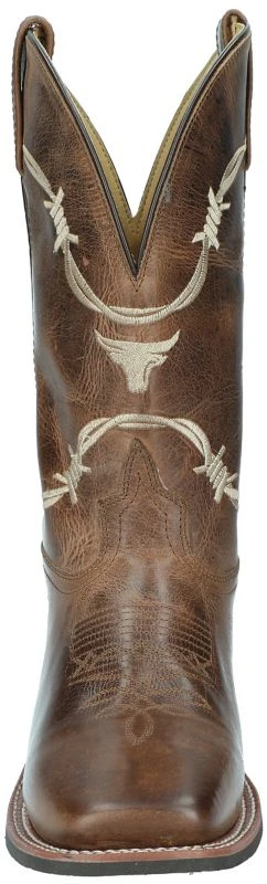 Smoky Mountain Mens Logan Brown Boots 5 Smoky Mountain Mens Logan Brown Boots - Image 3