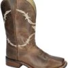 Smoky Mountain Mens Logan Brown Boots 1 Smoky Mountain Mens Logan Brown Boots -Vevo Shop TE035424 P