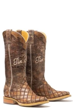 Tin Haul Ladies Patches Boots -Vevo Shop TE035841 02