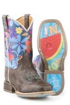 Tin Haul Little Kids Bloomin Flowers Boots