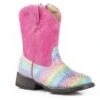 Roper Toddler Glitter Rainbow Boots -Vevo Shop TE035929